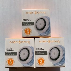 3 Clarisonic Delicate Brush Head replaceme…